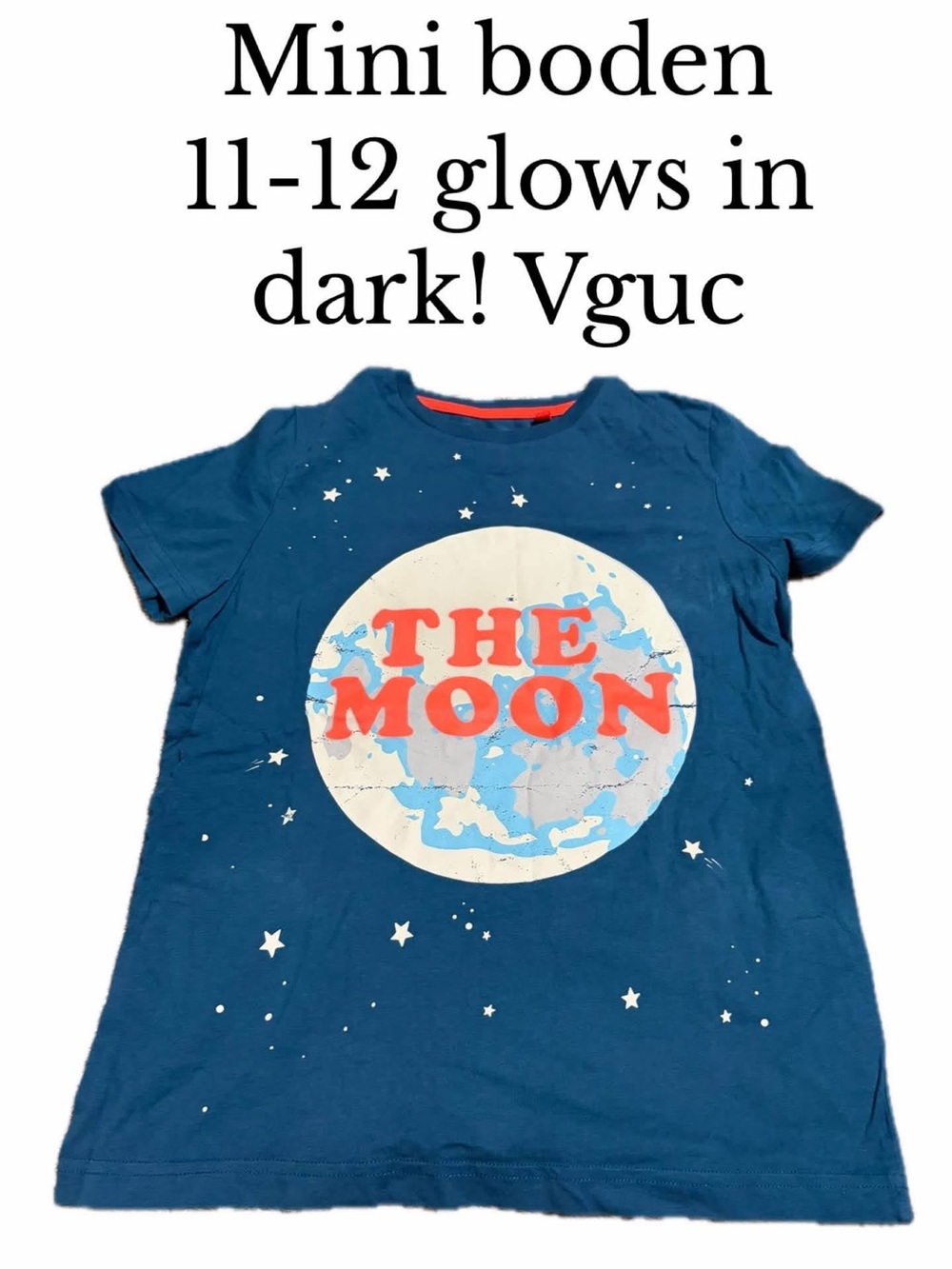 Mini boden the moon shirt